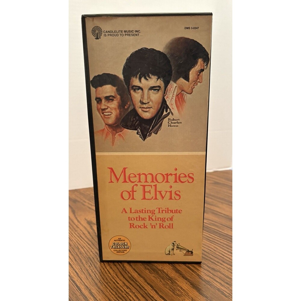8 Track Boxed Collecton Title-Memories of Elvis - A Lasting Tribute To The King
